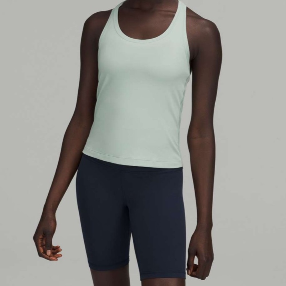 Lululemon Cool Racerback Short
Tank Top *Nulu Color Silver Blue